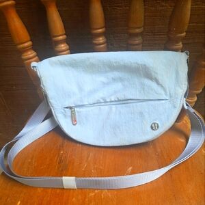 Lululemon Athletica Blue Crossbody Bag Stylish and Functional